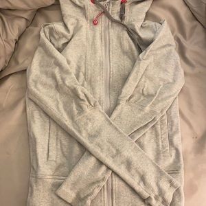 Grey lululemon sweatshirt